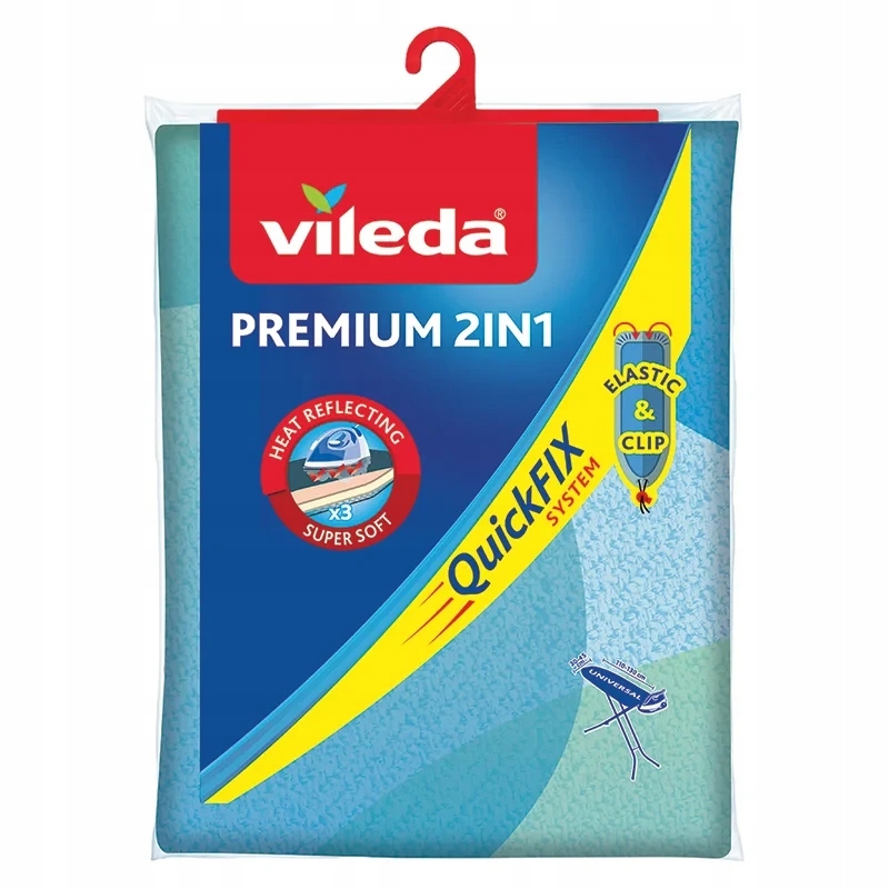 Levně Vileda Potah na žehlicí prkno Premium 2v1