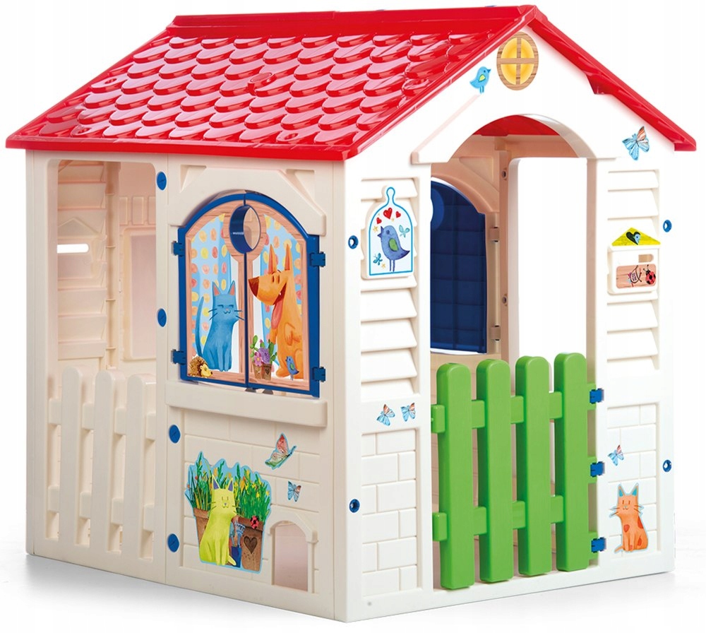 Chicos Domek Ogrodowy Wiejski z Płotkiem Okiennice