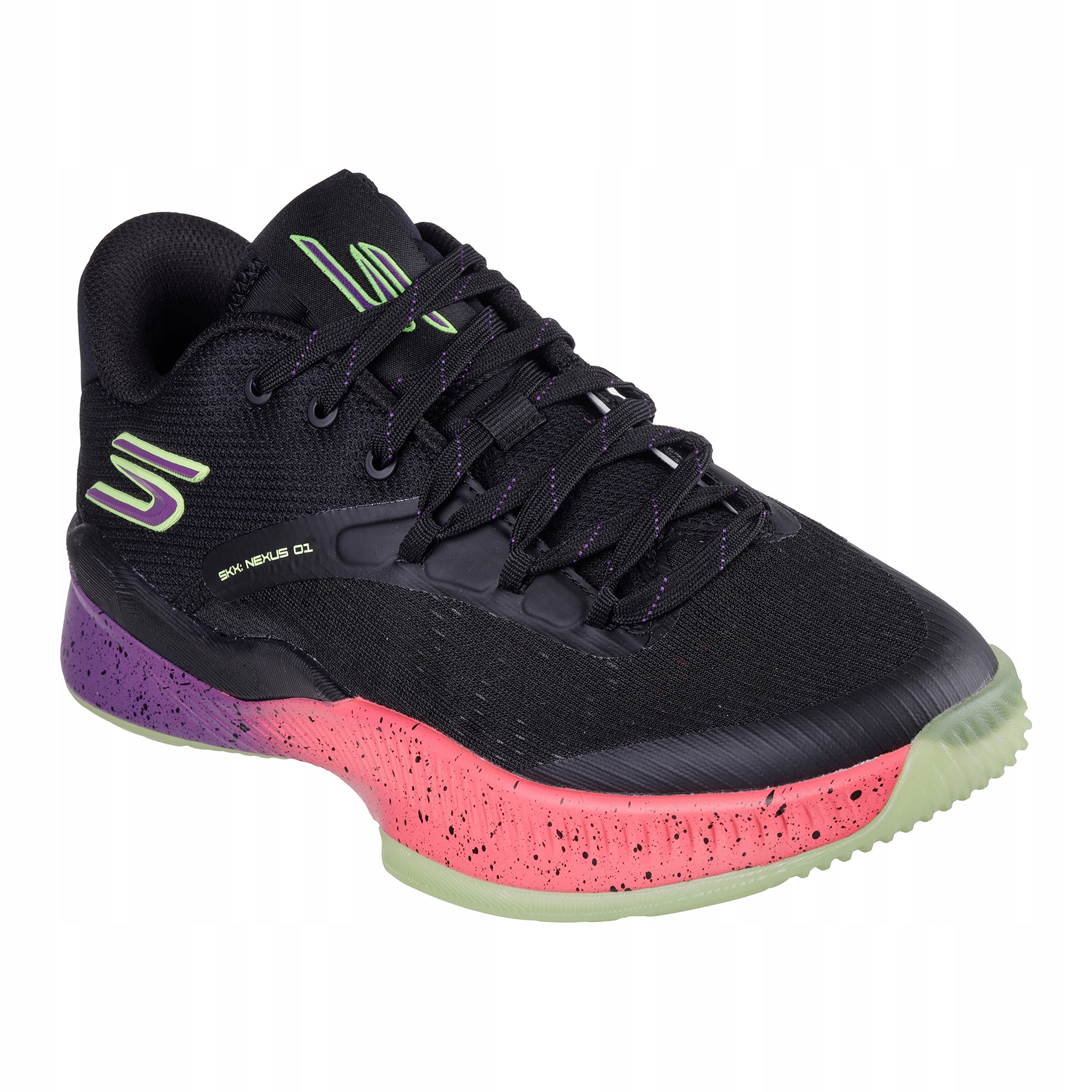 Buty do koszykówki męskie Skechers Skx Nexus black/purple/pink 43.5 Eu