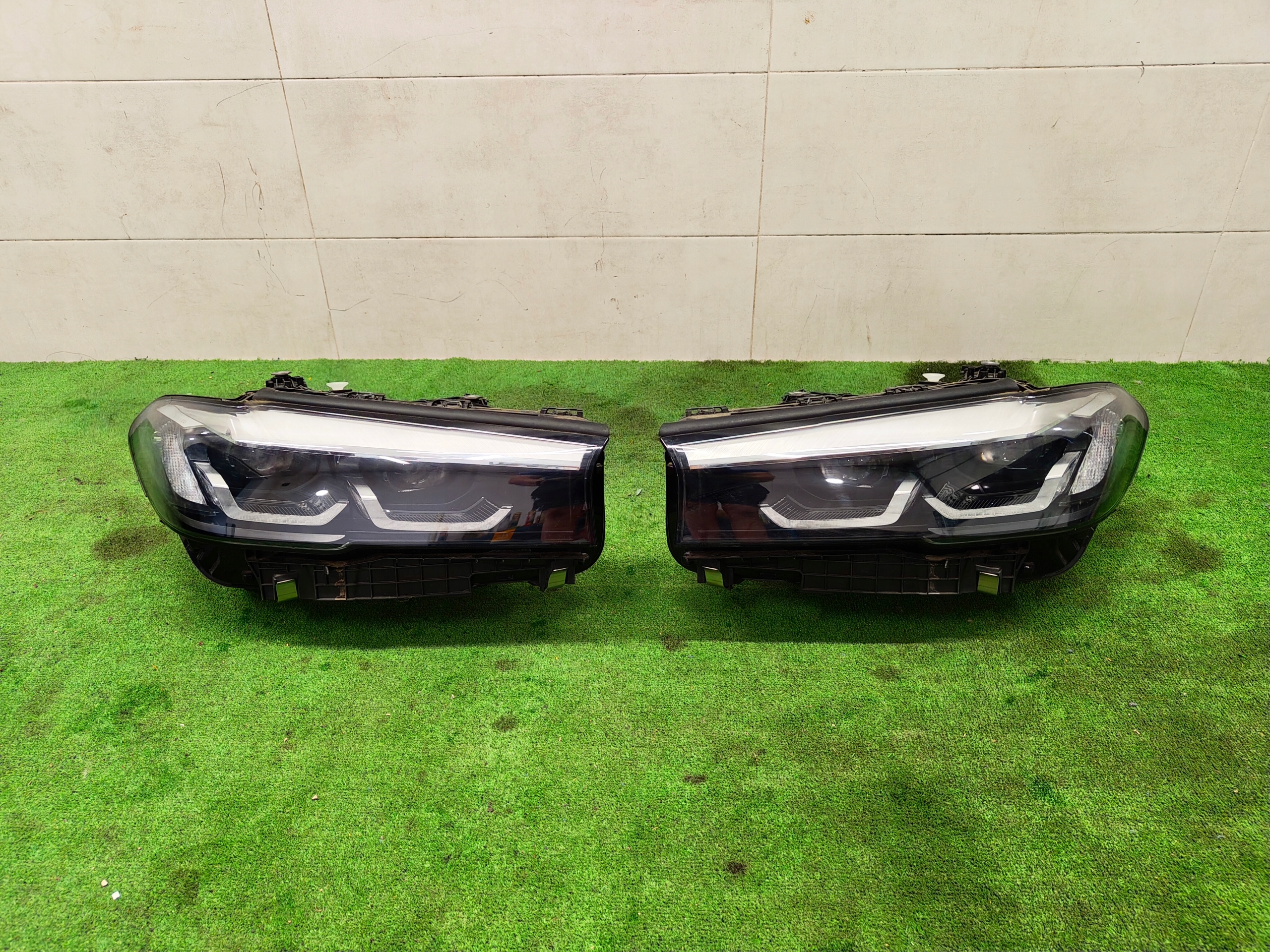 BMW G30 LCI front bonnet bumper lights fenders support panel for radiators C3E