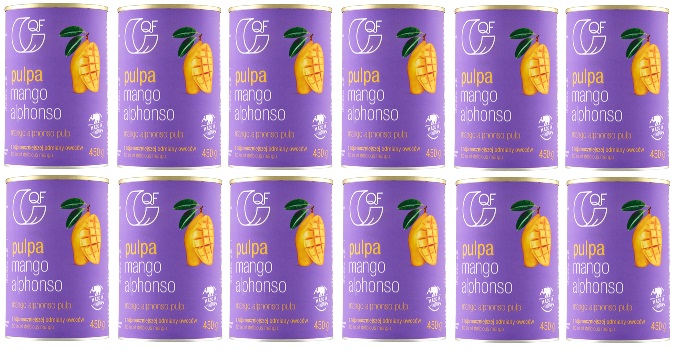 Levně 12 x 450 g Quality Food pyré s mangem Karton