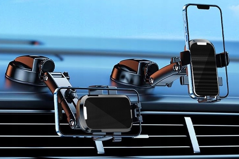 UCHWYT DO SAMOCHODU NA TELEFON SZYBĘ DESKĘ KOKPIT SAMOCHODOWY HOLDER+SMYCZ Kod producenta UCHSAMU17
