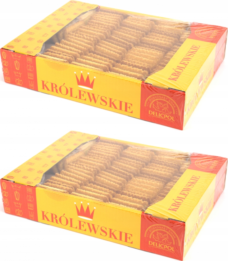 Ciastka Delicpol maślany 2.5kg x2