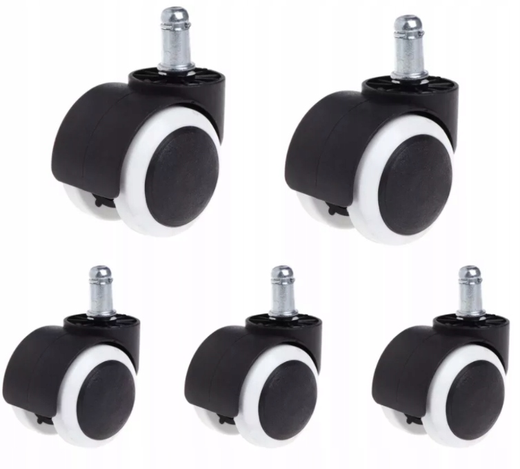 

Gumowe Kółka Kauczukowe Do Fotela Obrotowego 5szt