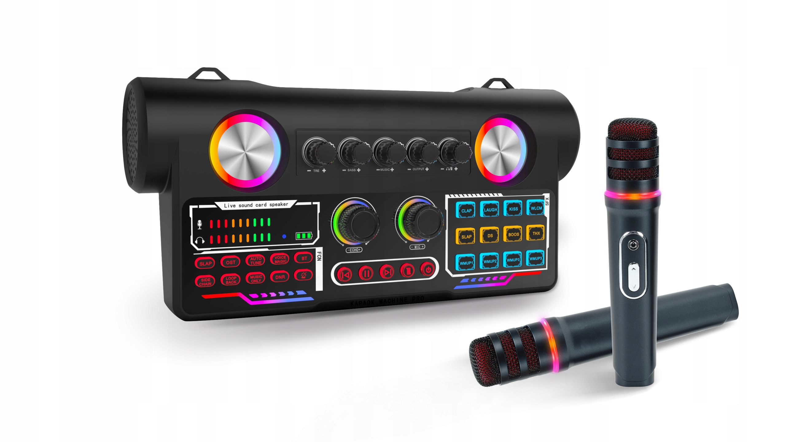 Sada pre Karaoke a Bluetooth streaming MM-SC450 MusicParty 2 mikrofóny