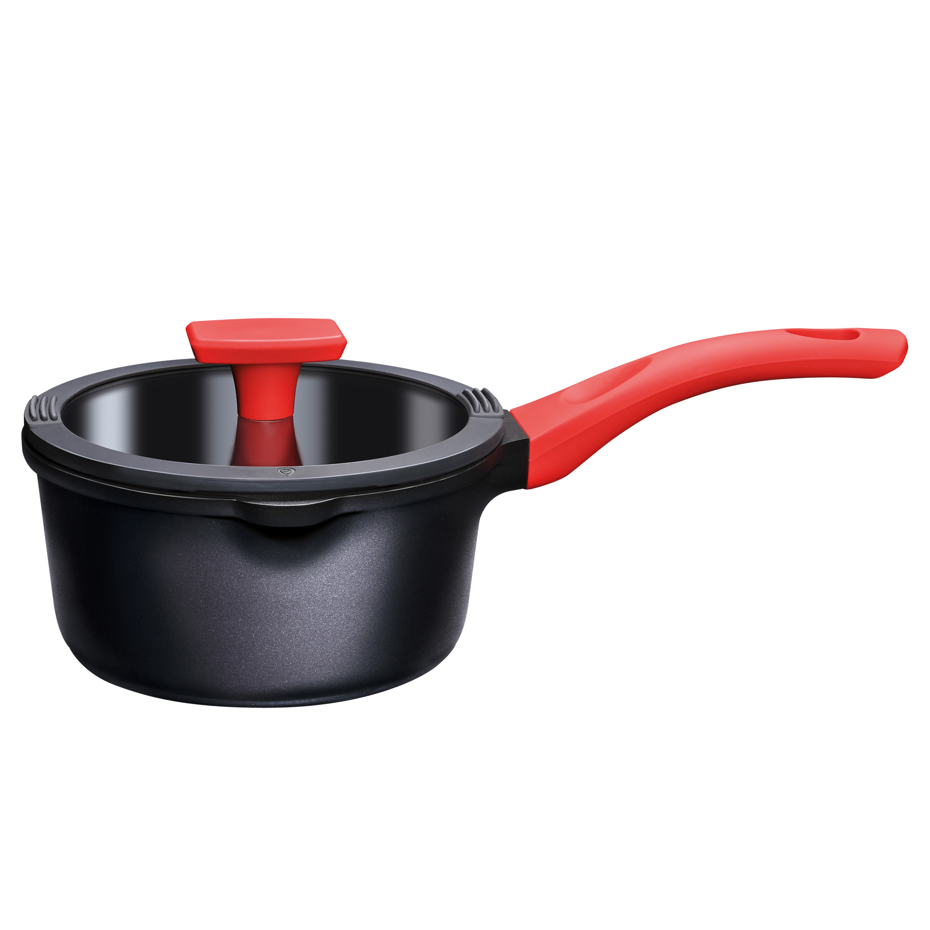 

Rondel z pokrywką Zavio Prestigio 18cm red 1,9L