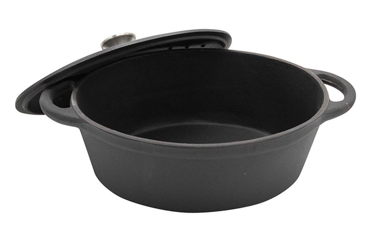 BRYTFANNA ŻELIWNA 29cm 4,5L KINGHOFF KH-1477 KINGH Marka Kinghoff