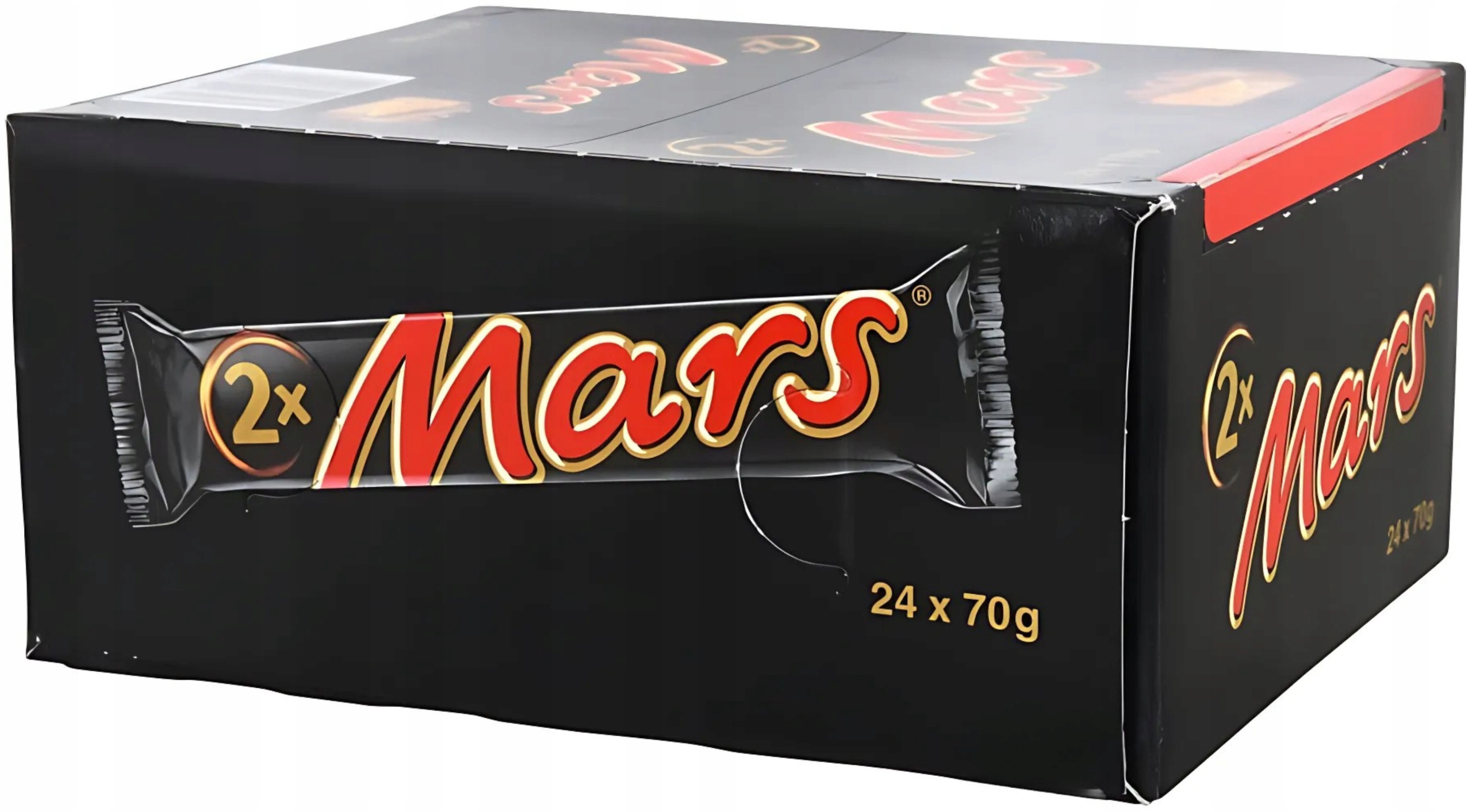 Levně Mars Mléčná čokoláda plněná nugátem a karamelem 24 x 70g
