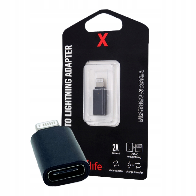 

Maxlife Przejściówka Usb-c do Lightning Adapter