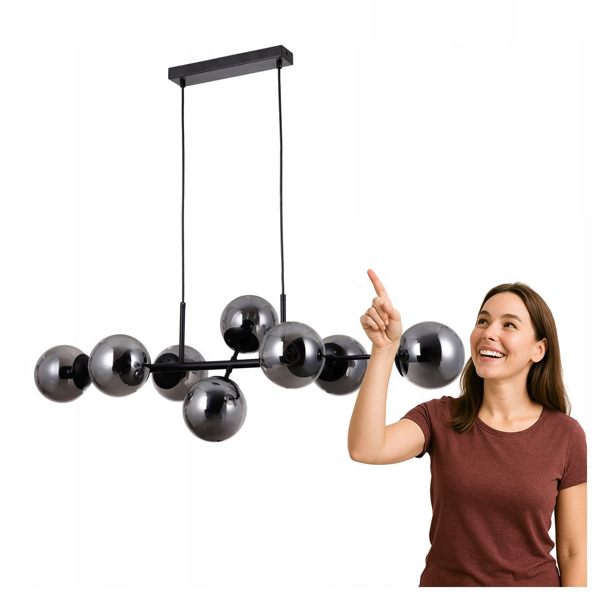 Závesná lampa Molite PND-1098-8-BL Italux