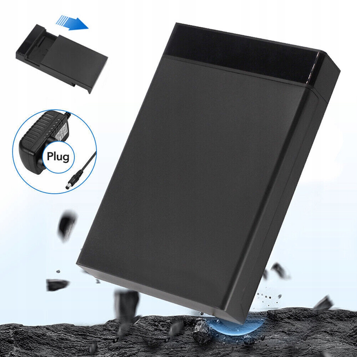 OBUDOWA ZEWNĘTRZNA KIESZEŃ NA DYSK HDD / SATA 2,5/3,5'' 18TB USB-C Producent Inna