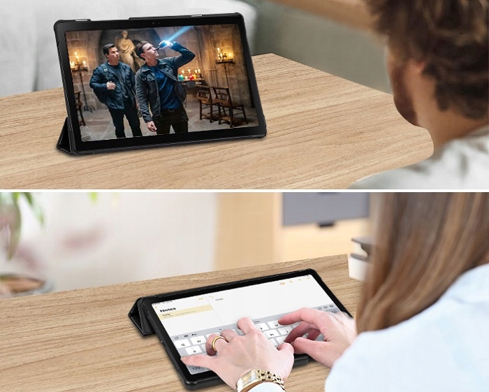 ETUI SMART CASE POKROWIEC NA TABLET DO LENOVO TAB M10 10.1 CZARNE Z KLAPKĄ Rodzaj zamiennik