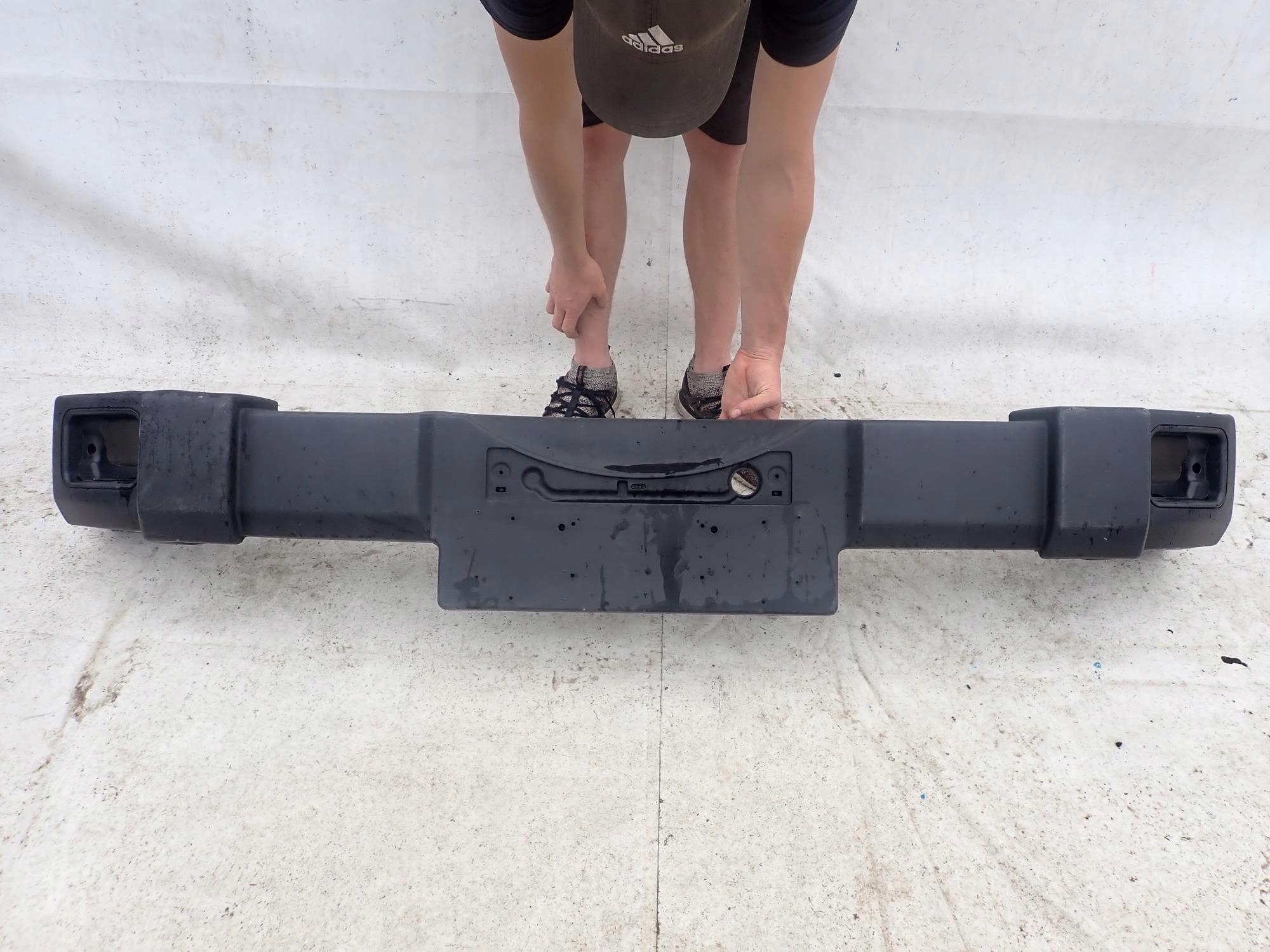 JEEP WRANGLER III 3 06-18 bumper rear part rear