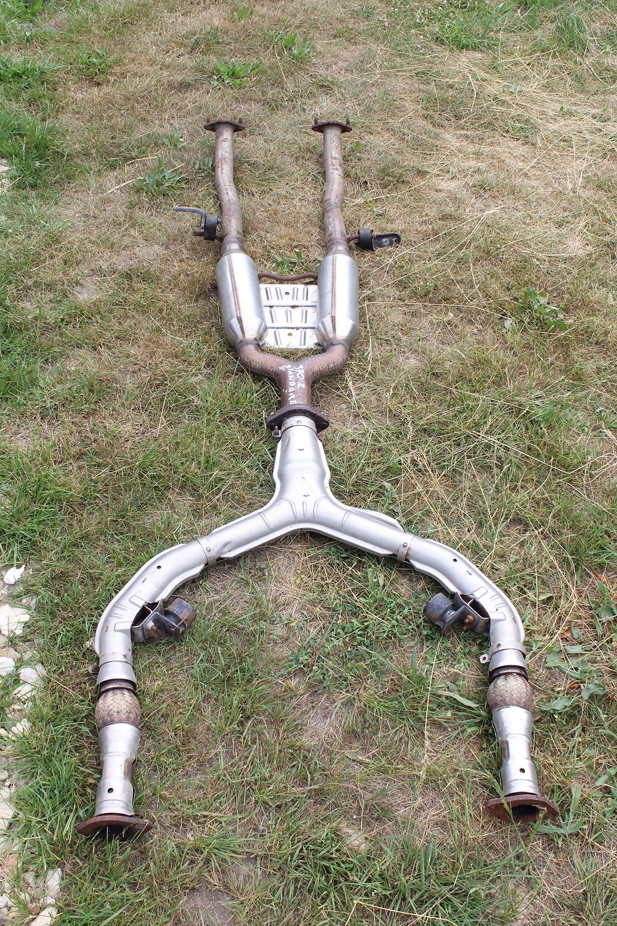 nissan 370Z выхлоп труба глушитель катализатор лямбда-зонд