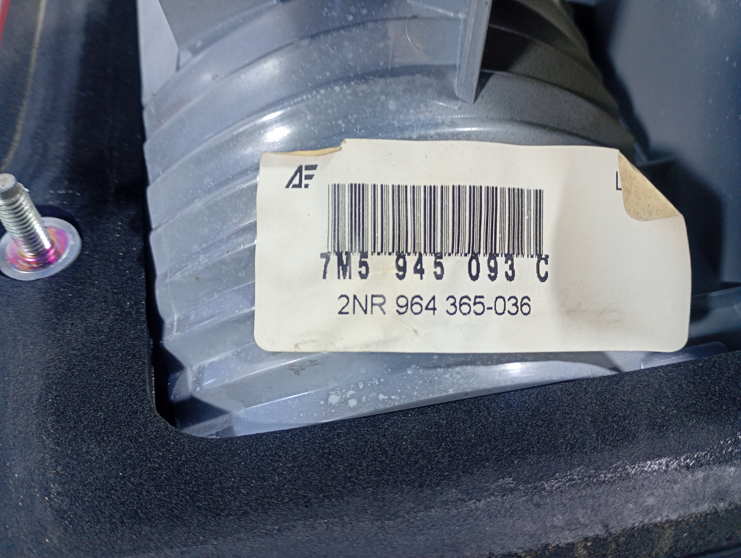 light left rear Z bonnet OE 7M5945093C Ford Galaxy MK1 00-06
