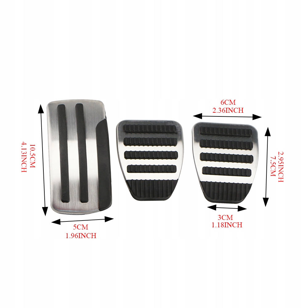 Nakładki na pedały Nissan Rogue 2008 - 2013 Producent inny