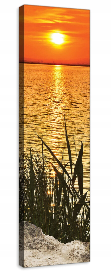 Obraz Na Plátně Canvas 45x145 Západ Slunce Voda