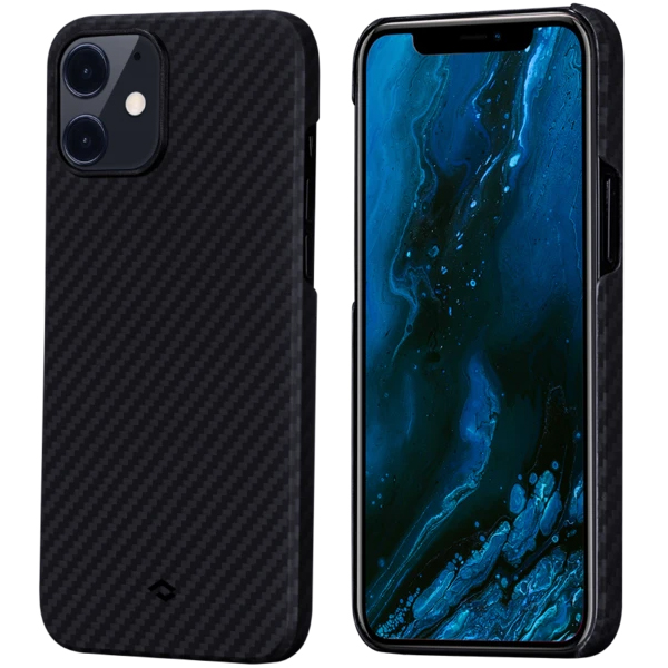 

Etui Pitaka do iPhone 12, case cover obudowa MagEZ