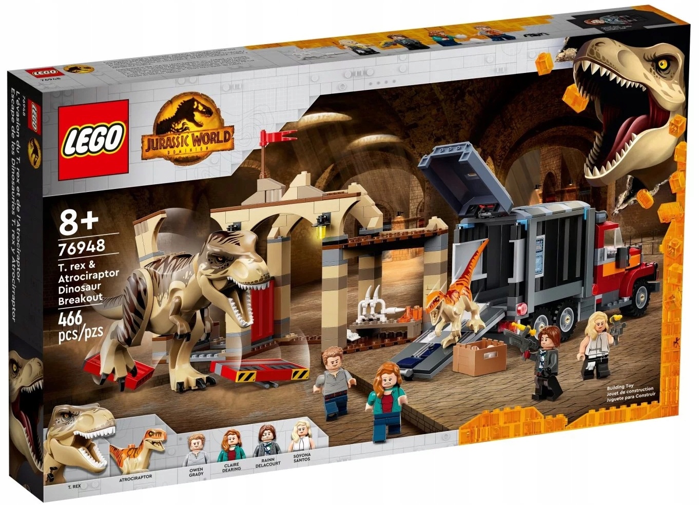 LEGO Jurassic World 76948 Ucieczka tyranozaura Marka LEGO