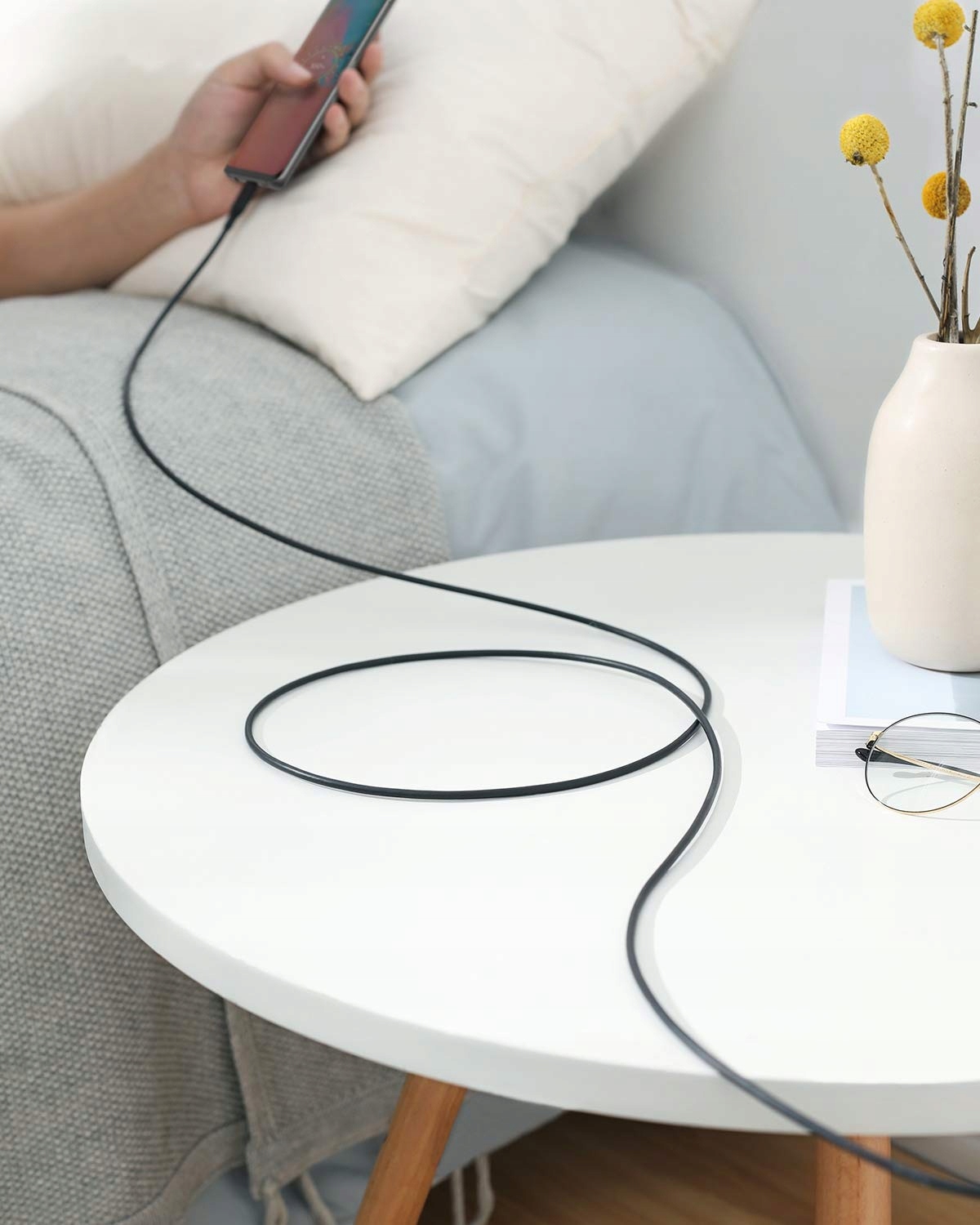 Kabel typ-C 60W Anker Powerline III kabel USB C 1.8M DŁUGI Producent Anker