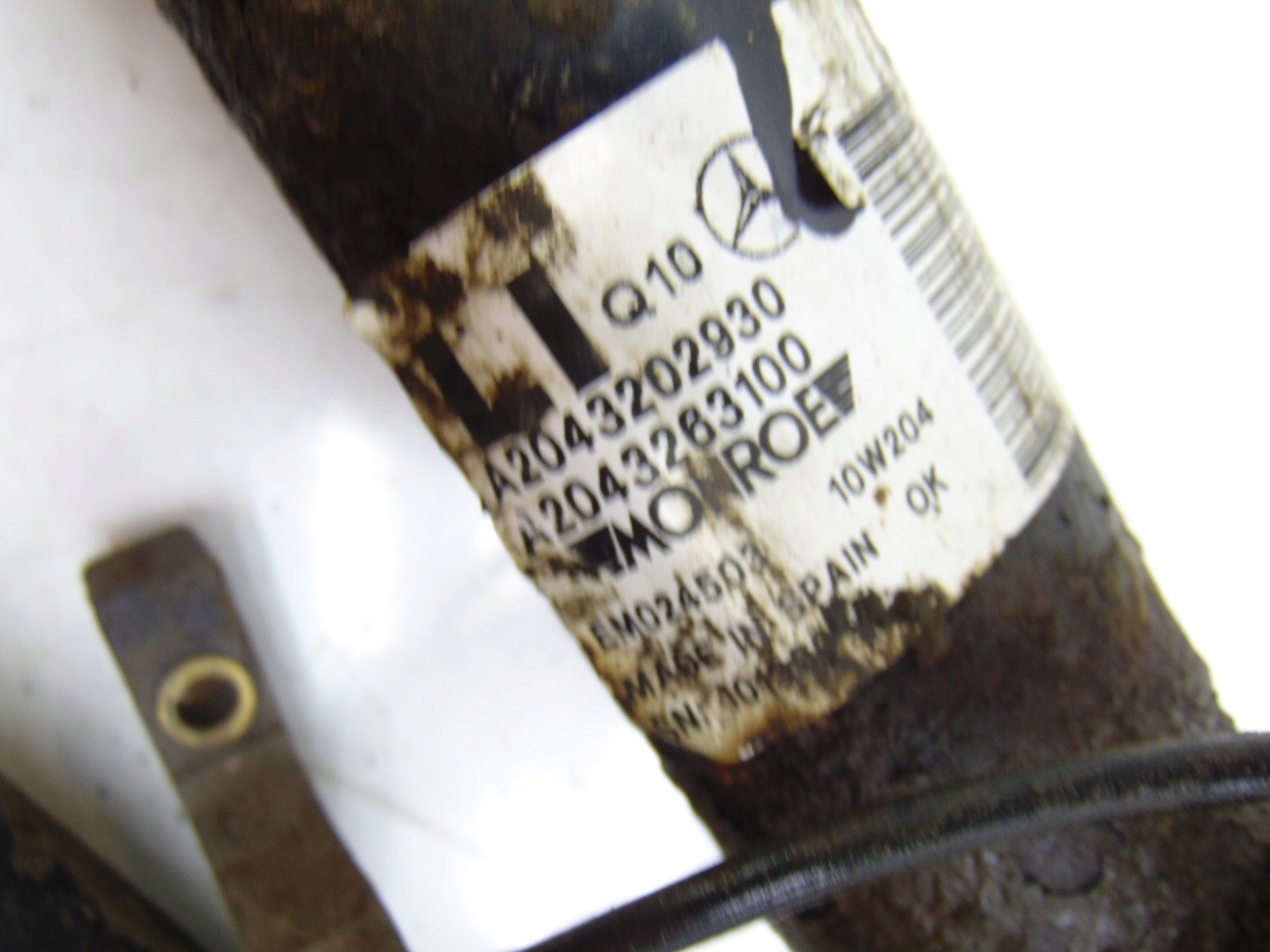 shock absorber right rear part rear ADS MERCEDES C W204