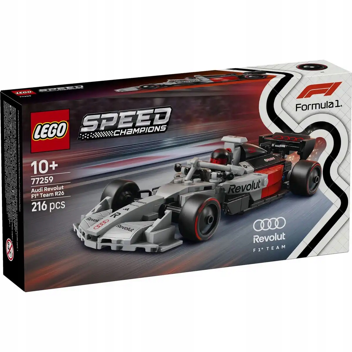LEGO SPEED CHAMPIONS 77259 BOLID AUDI REVOLUT F1 TEAM R26