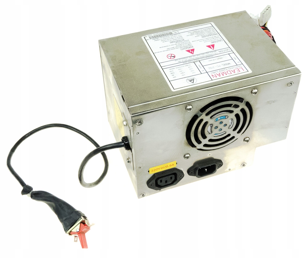 Leadman PC-275C 220W At Aux Molex Fdd Počítačový zdroj