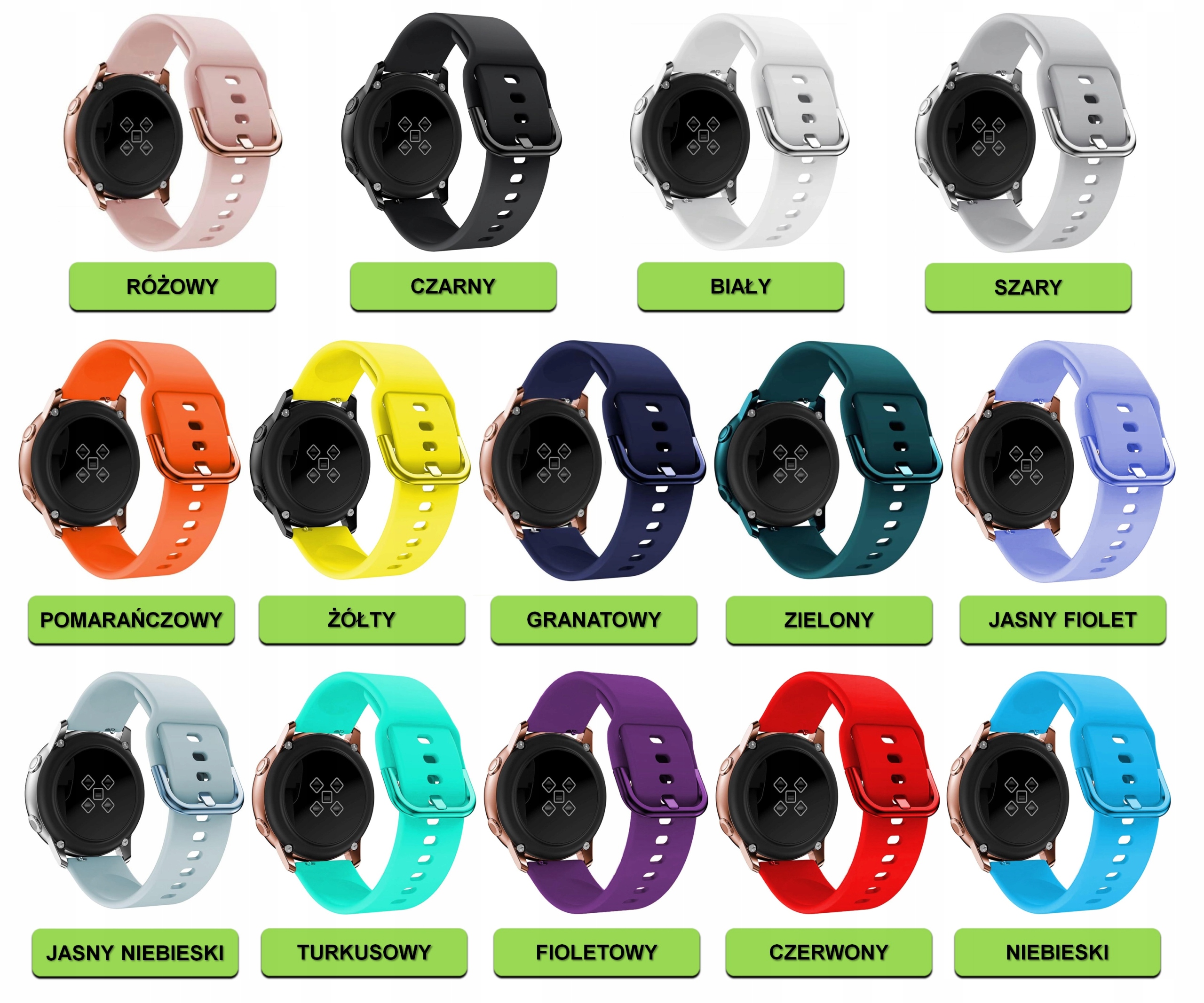 PASEK DO SAMSUNG GALAXY WATCH 4 5 6 40mm/44mm/45mm/46mm/47mm PRO ACTIVE 2 EAN (GTIN) 5902270192827