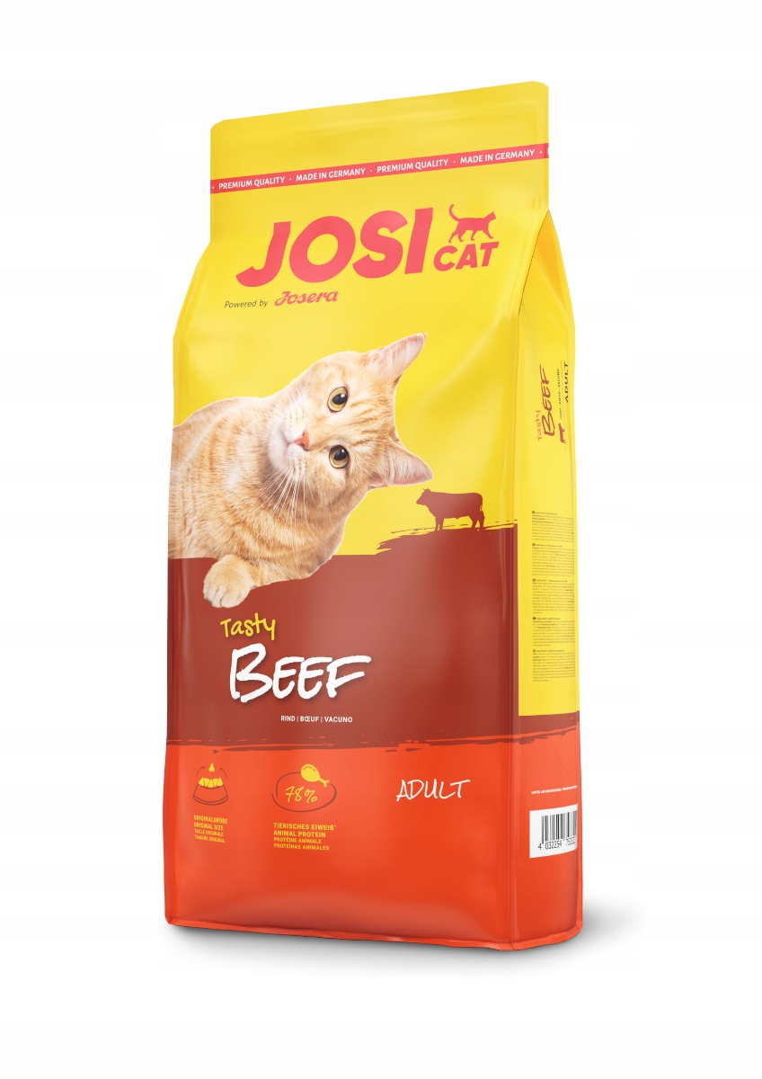 Levně Josera Krmivo JosiCat Tasty Beef 10 kg s hovězím masem