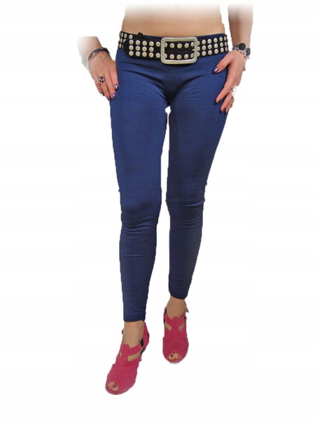 LEGGINSY OCIEPLANE SPODNIE GETRY RURKI XS S M L XL Długość nogawki zewnętrzna 0 cm