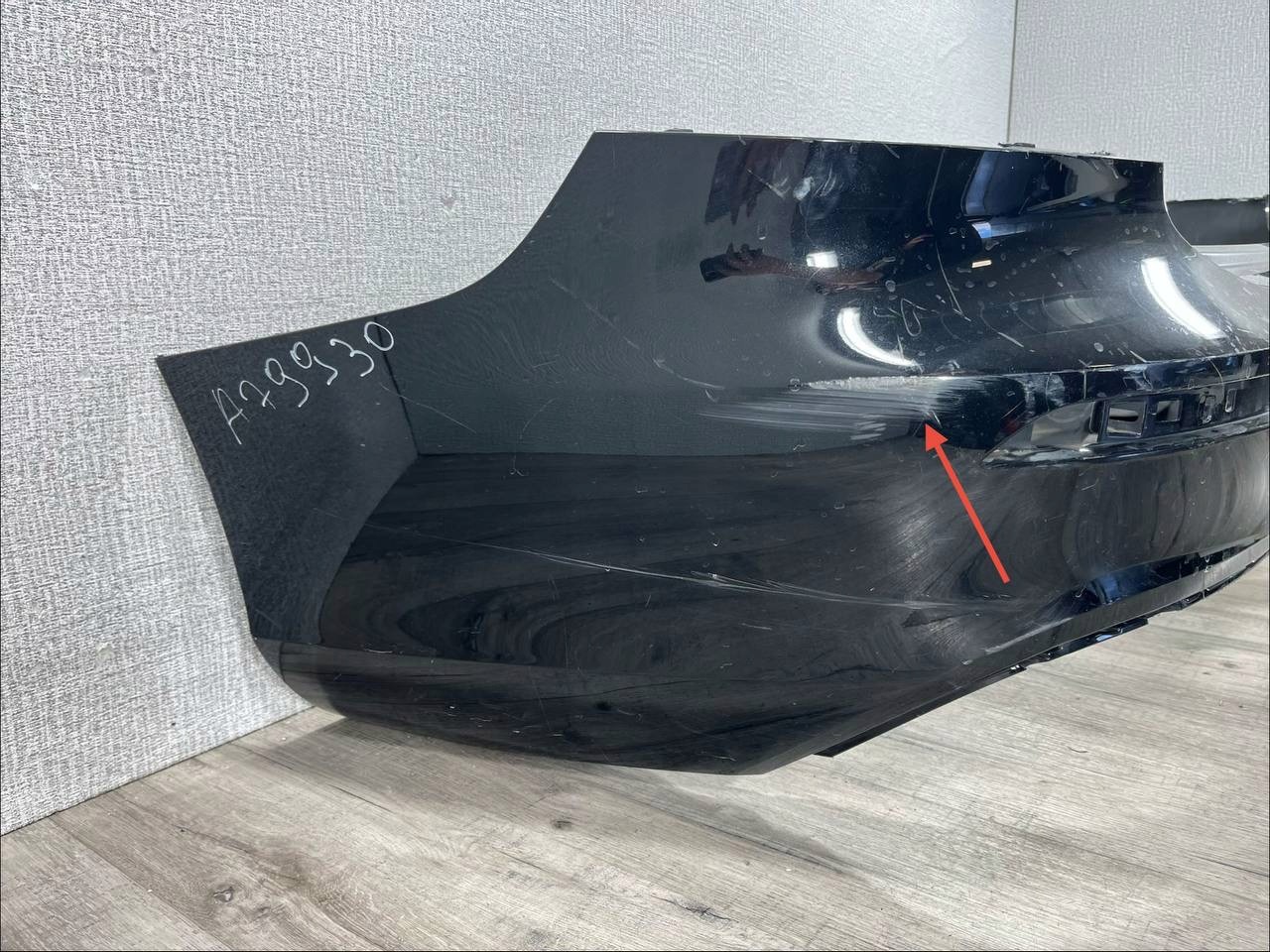 VOLVO S60 lll sedan 2018 - 2024 bumper rear part 31455659