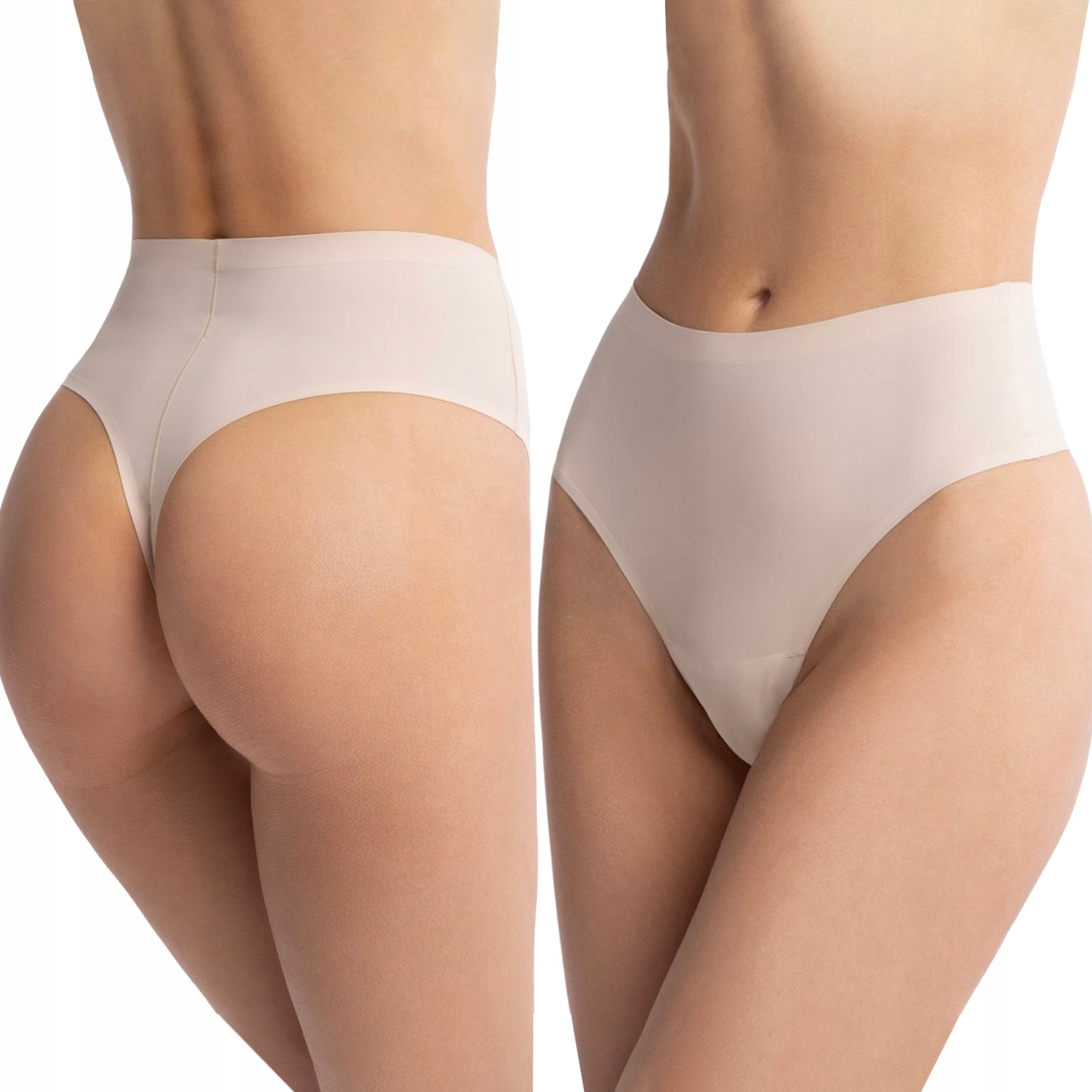 STRINGI damskie Julimex String Maxi MODELUJĄCE z wysokim stanem - M