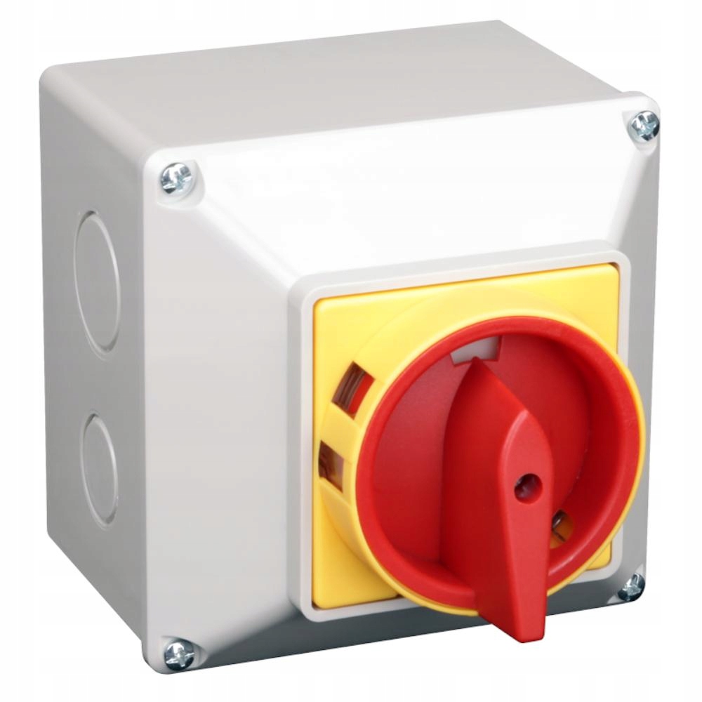 Bezpečnostní odpojovač s aretací na kolejnici s krytem 40A TSS-40/3T