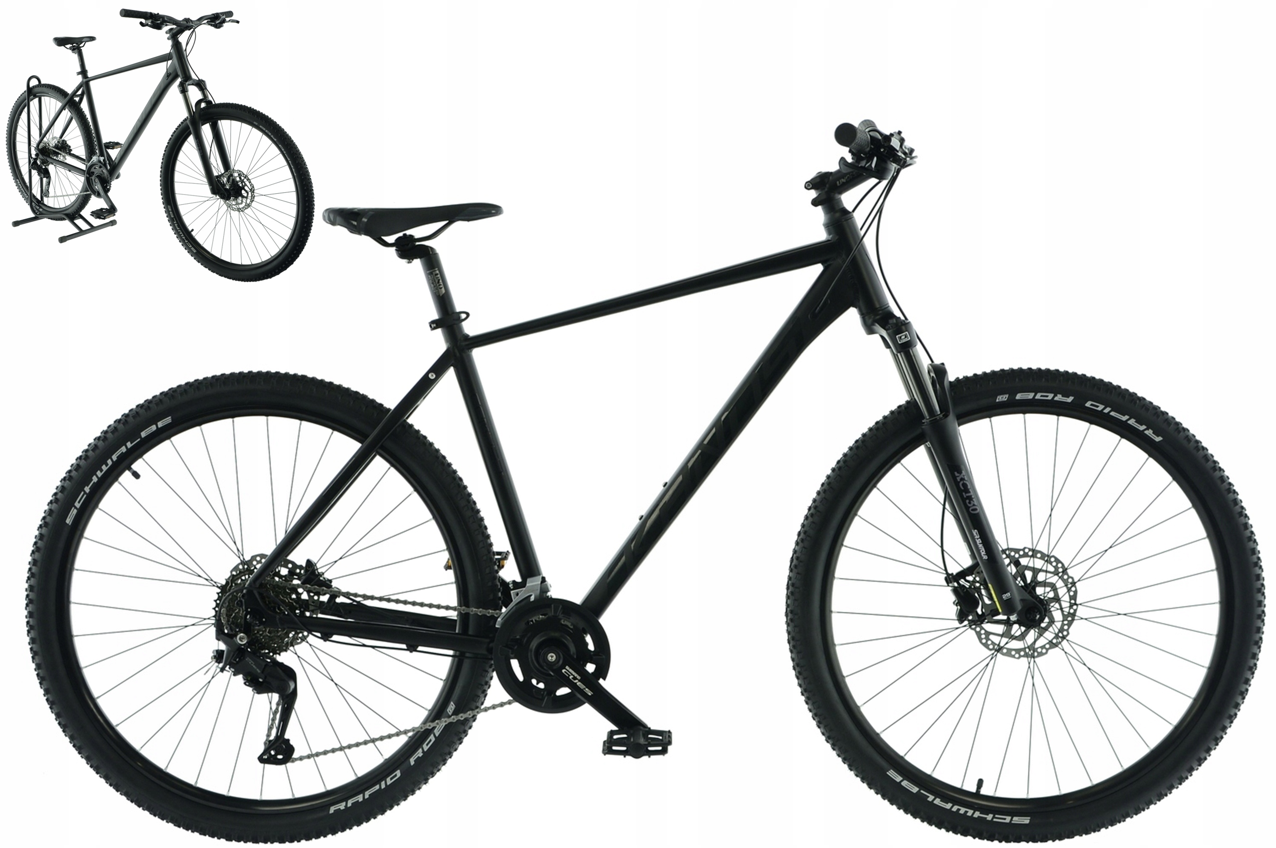 Rower 29" Kands Comp-er Cues rama 17" czarny mat R25