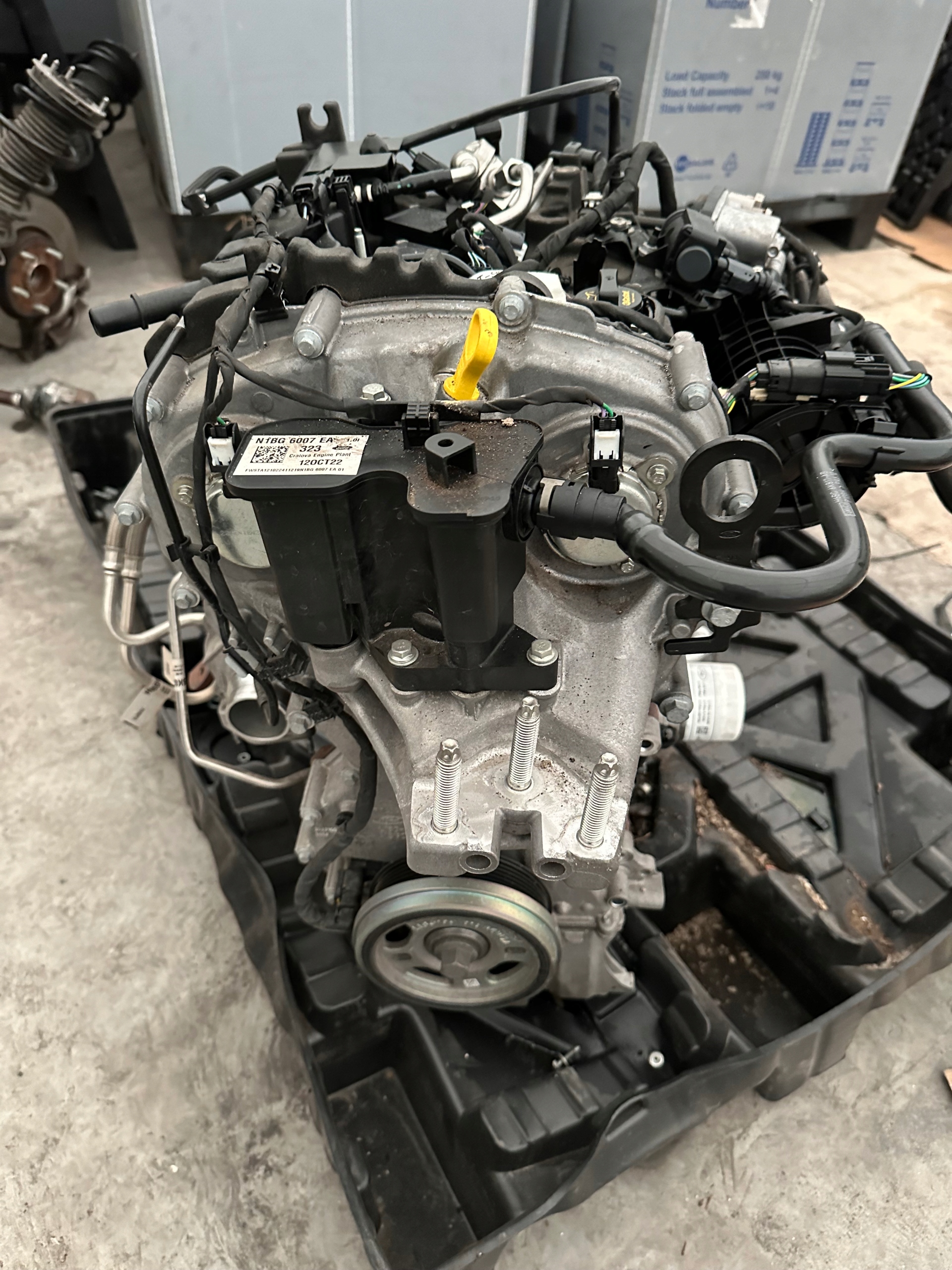 FORD PUMA 1.0 B7JB engine complete DEMONTAZ