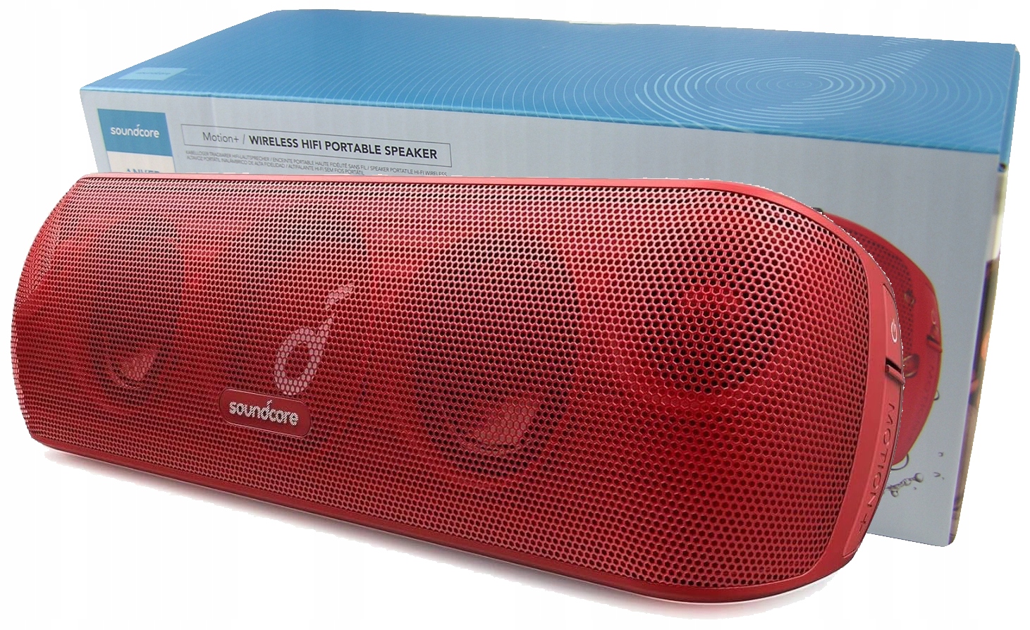 ...reproduktor Anker Soundcore Motion+ 30W IPX7 Bluetooth červený