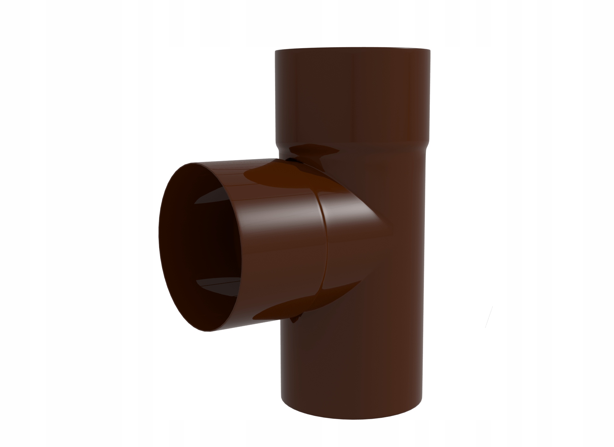 Trójnik 87 st., fi80 brąz