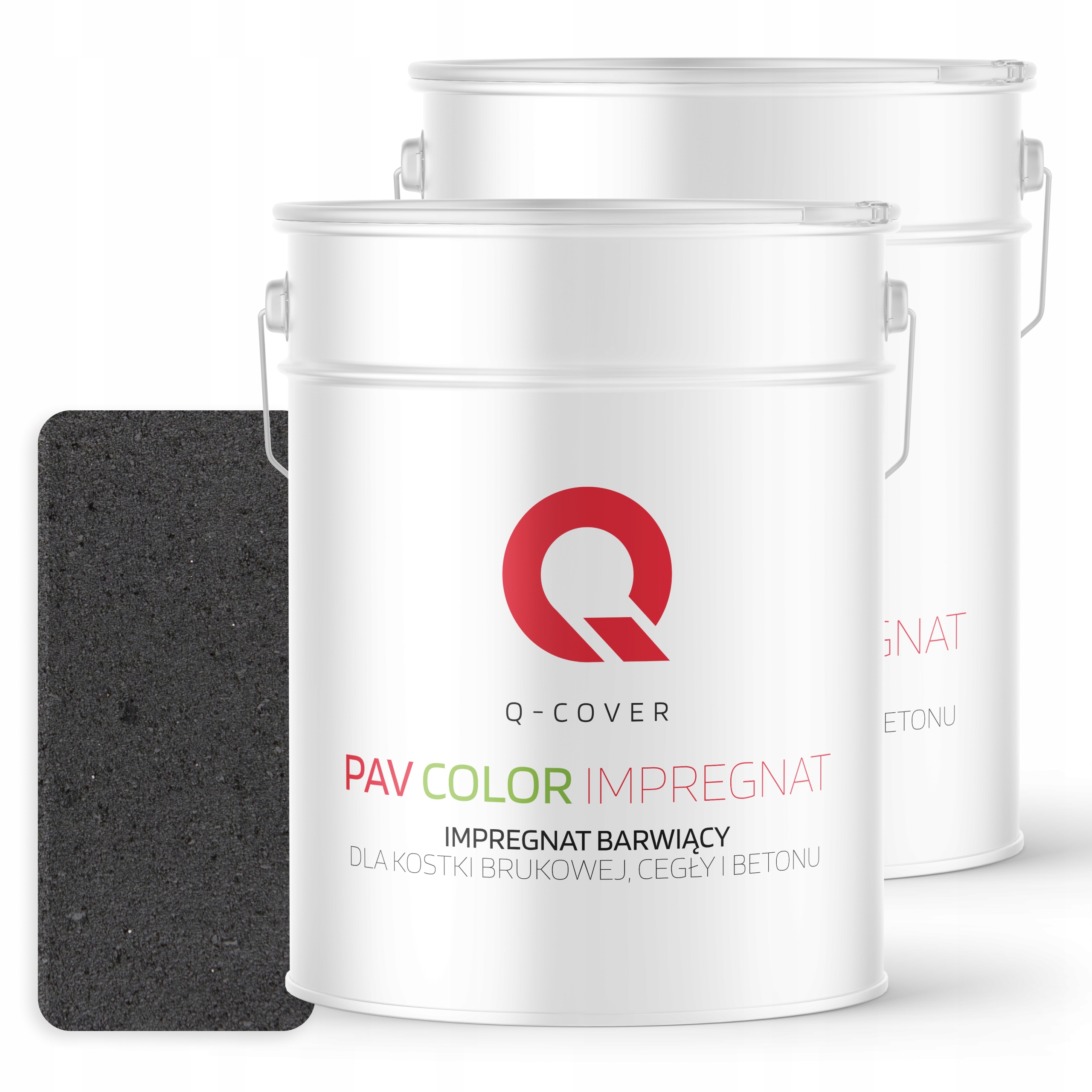 Impregnát Barvící kostka Bruk Mokrý Kámen 10L Barva Černá