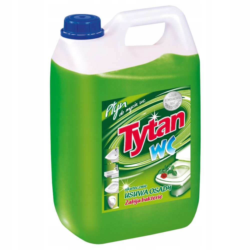 

Tytan Płyn do Wc 5L Zielony Usuwa Osady