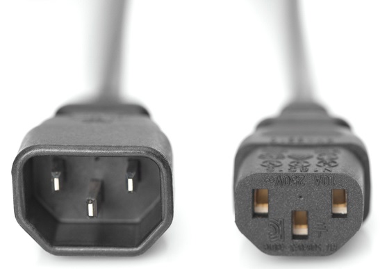 

Digitus Kabel zasilający C14 C13 przedłużacz 5m
