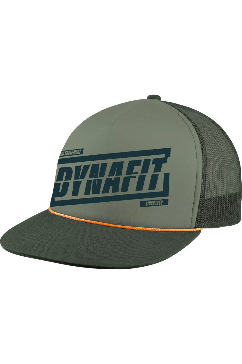Dynafit Czapka z daszkiem Graphic Trucker Cap zielona UNI_58