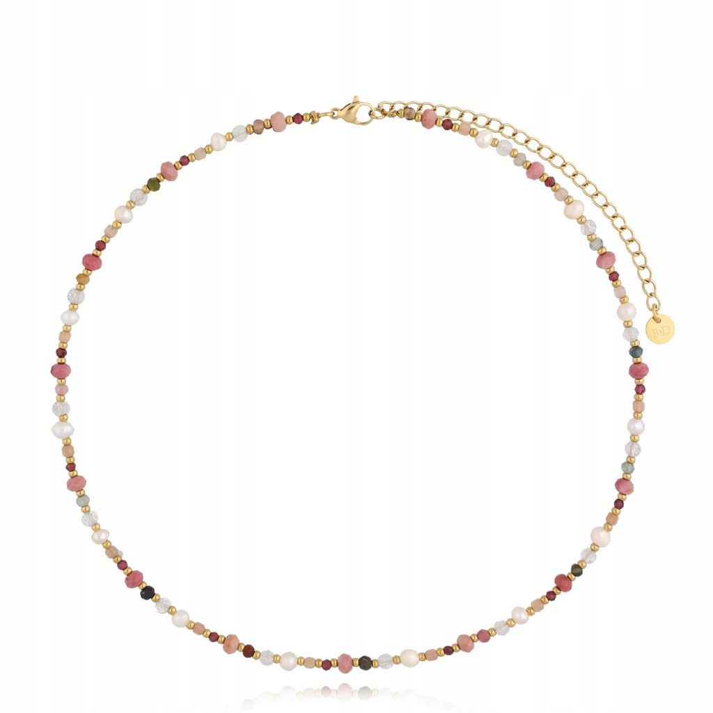 Dámský vícebarevný náhrdelník By Dziubeka 43 cm