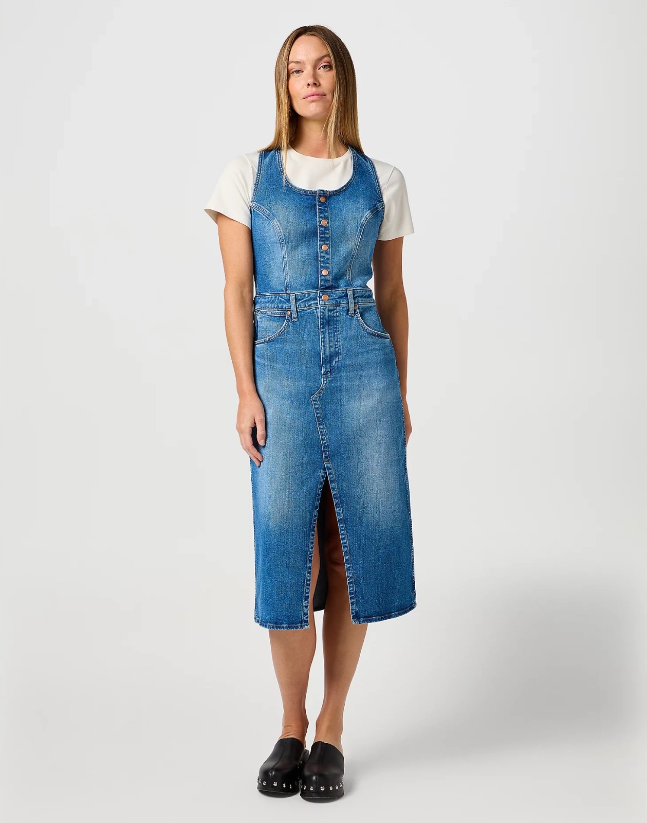 Dámské šaty Wrangler The Dress Wrangler Wrugged 112362611 Xs