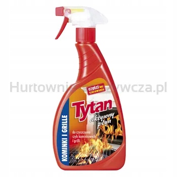Tytan Čisticí přípravek na krbová skla a grily Spray 500 g