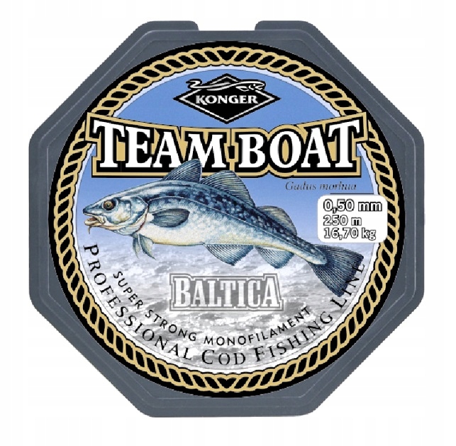 Żyłka Konger Team Boat Baltica 0,50mm 250m 16,70kg