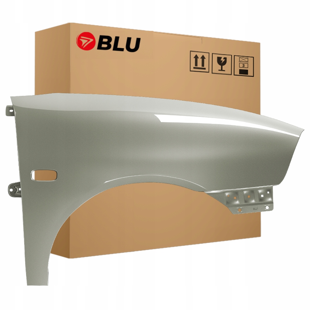 Blu Blatník Seat Ibiza Cordoba III 3 6L LS7N pravý stříbrný 02-08 přední