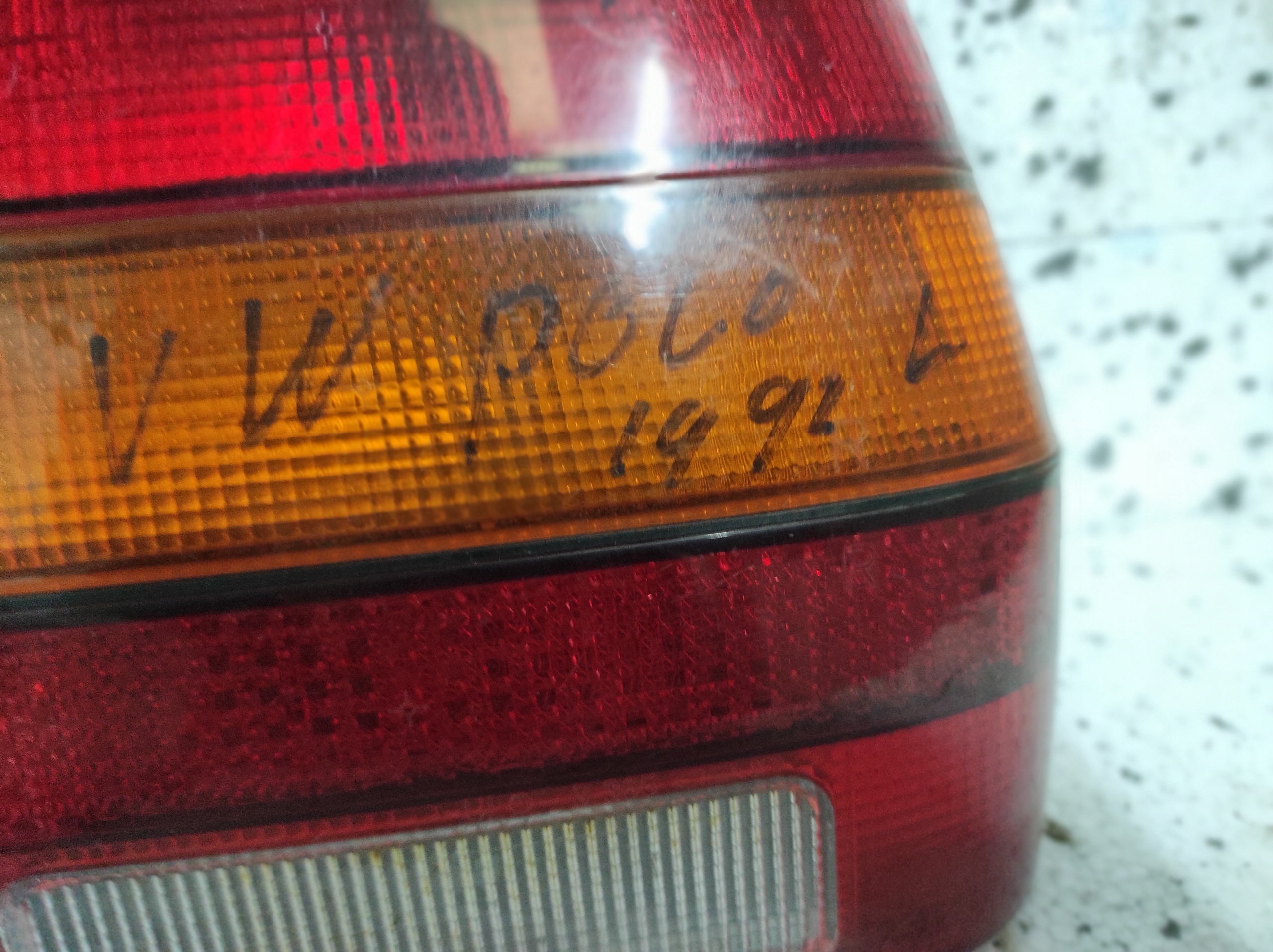 VOLKSWAGEN 867945257 POLO lights rear.