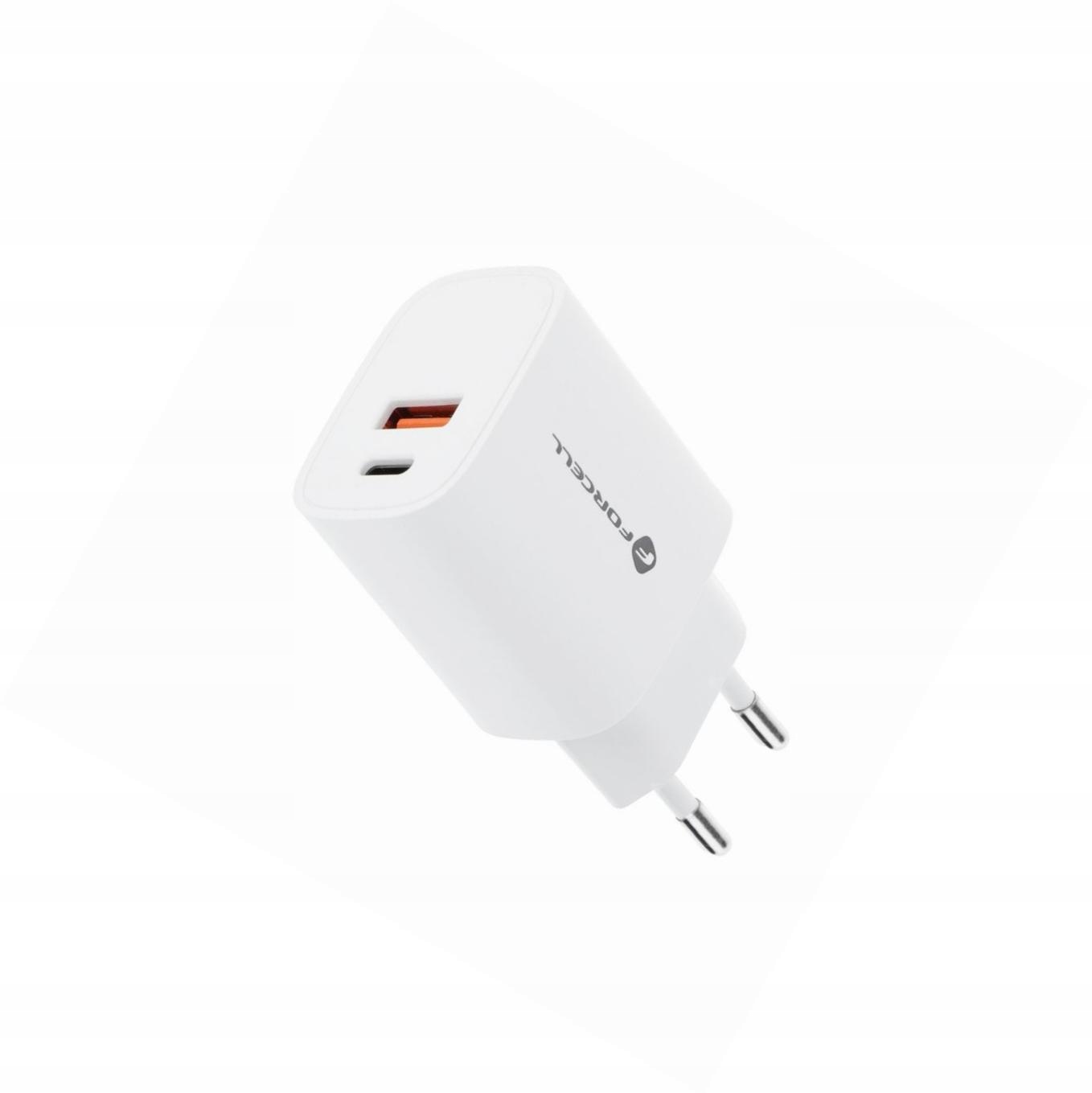 Szybka ładowarka 30W kostka 2 wejścia z kablem Usb-c do iPhone 11