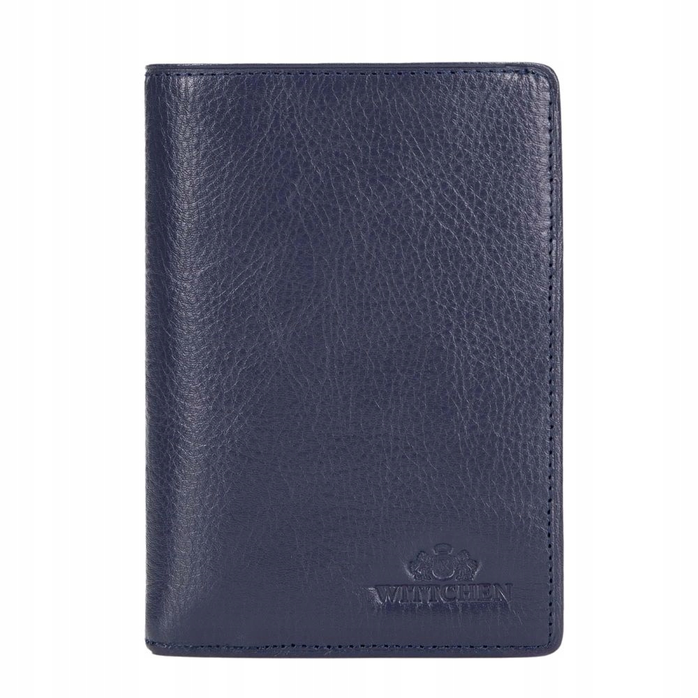 Pánská střední kožená peněženka tmavě modrá s Rfid Wittchen 21-1-020-NL