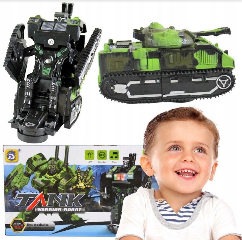 ROBOT CZOŁG NA BATERIE B GO Kod producenta dinozaur